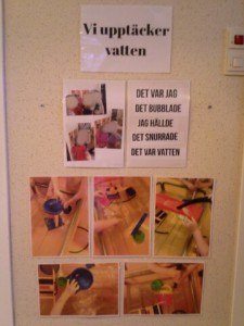 Barnen tankar kunskap utifrån dokumentationer